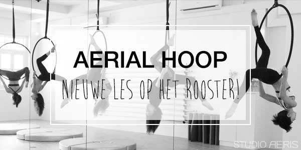 Aerial Hoop lessen bij Studio Aeris