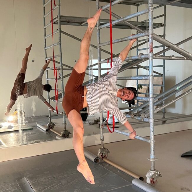 first pole move in our Selene room