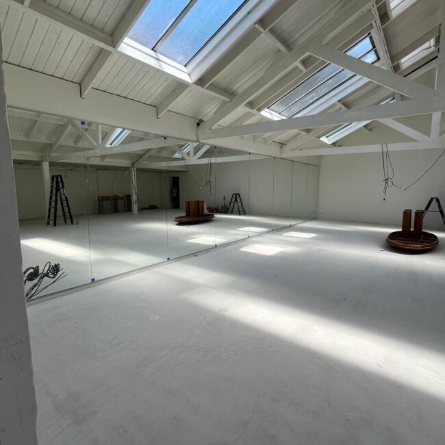 new studio being build